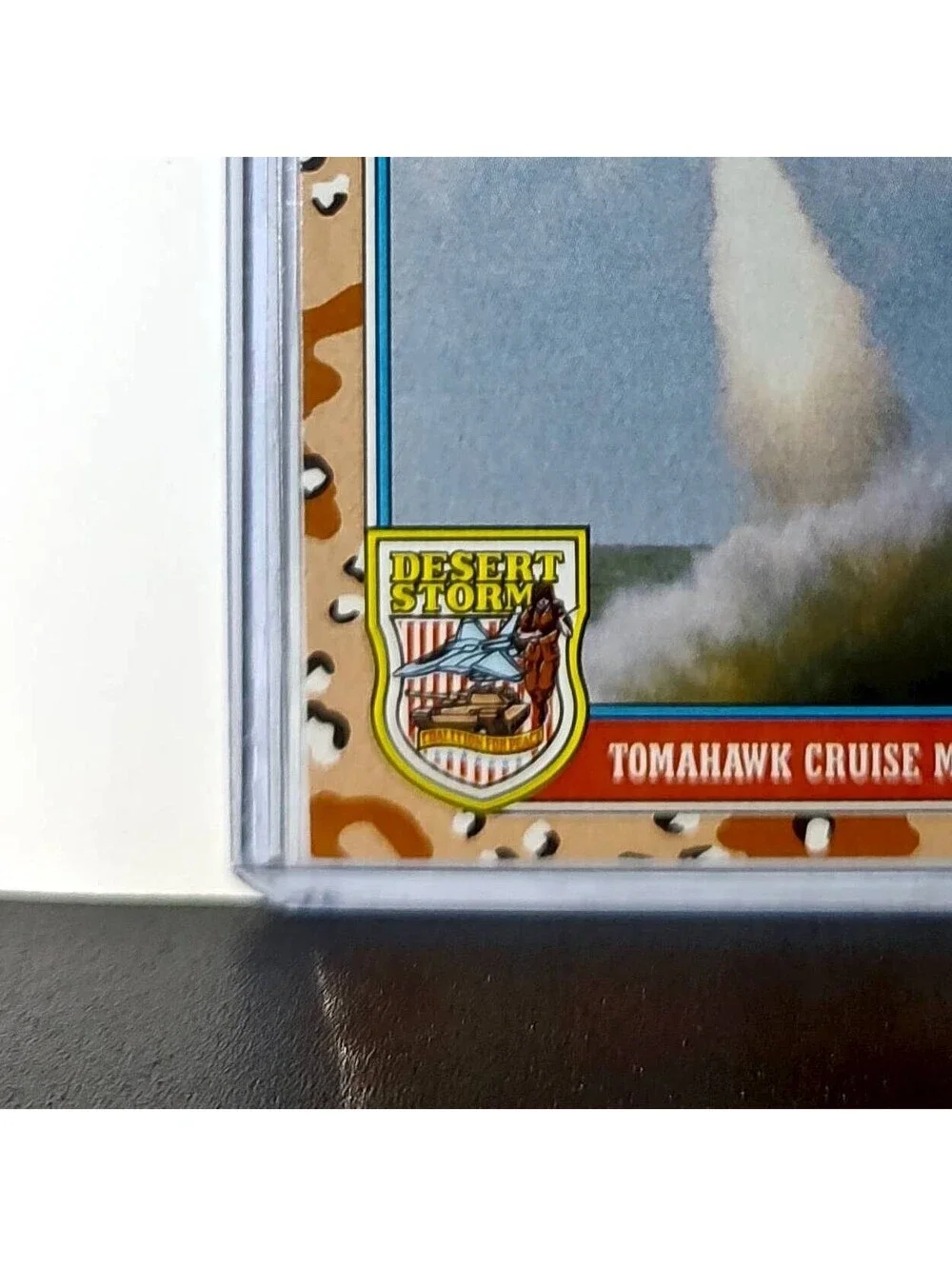 Tomahawk Cruise Missile 1991 Topps Desert Storm #167 Card - Picture 5 of 10
